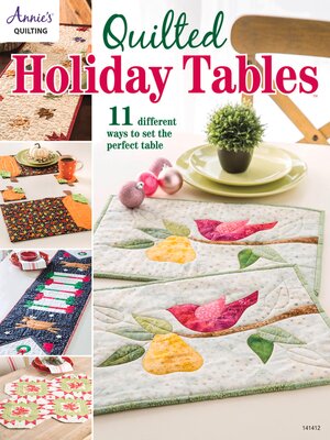 cover image of Quilted Holiday Tables